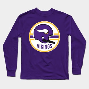 Purple Norse Pathfinders Football Long Sleeve T-Shirt
